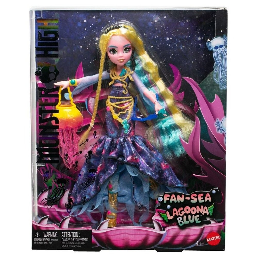 NEW SALE Mattel Monster High • Fan-Sea LAGOONA BLUE Doll • EE Exclusive